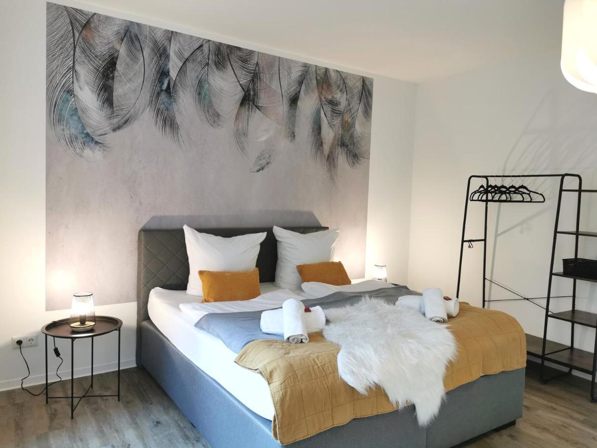 Bohnapartments - Town House Am Stadtpark - Gratis Parkplatz - Wlan Erfurt Exterior photo