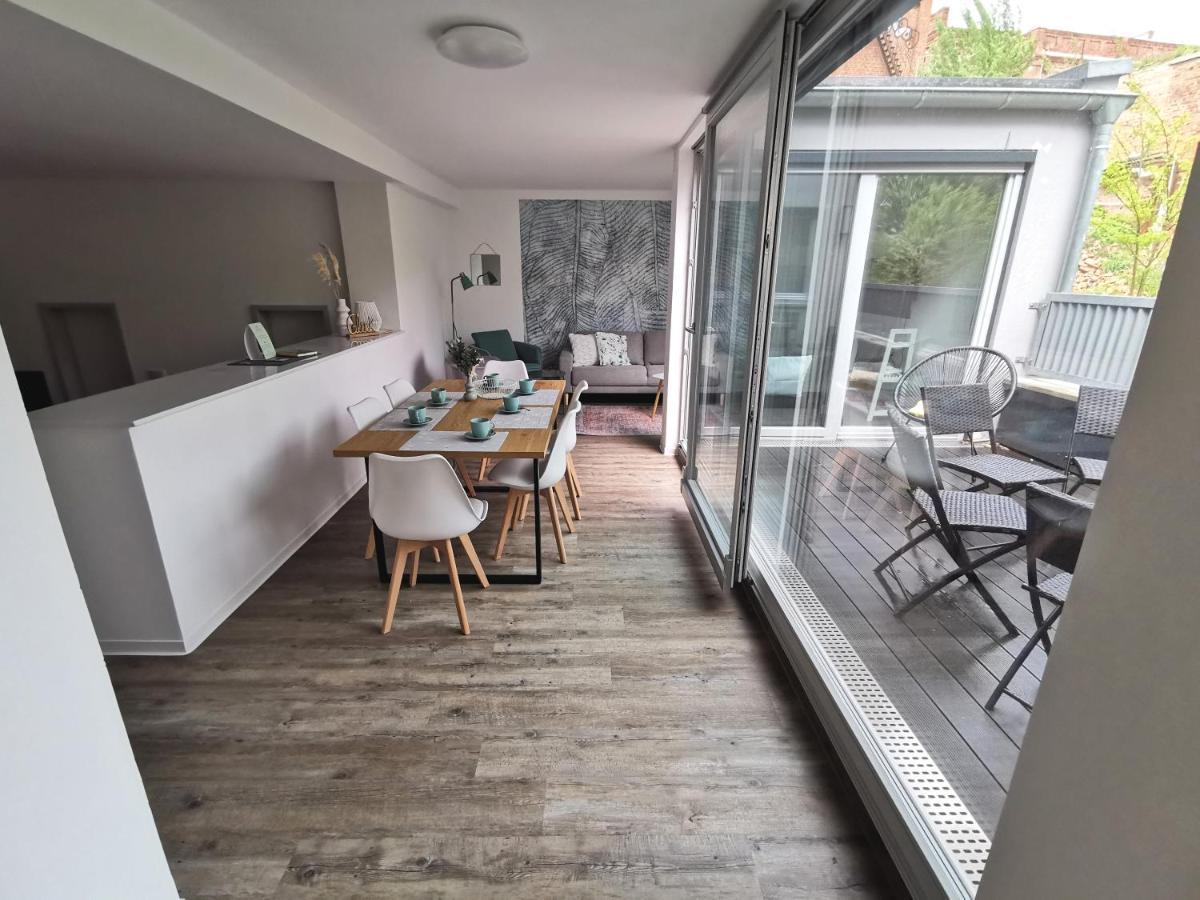 Bohnapartments - Town House Am Stadtpark - Gratis Parkplatz - Wlan Erfurt Exterior photo